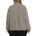 thumbnail image 2 of NYDJ womens  Plus Modern Blouse, 2X, 2 of 3