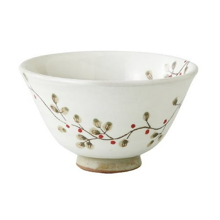 Hasami Ware Japanese Teapot - Lightweight Kuresu Flower Pattern, Small Size (275ml)