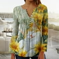 thumbnail image 2 of Women's Tee Shirts Long Sleeve Womens T Shirts Casual Pullover Shirts for Women My Items My Order, 2 of 5