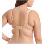Elomi Women's Plus Size Bijou Underwire Banded Molded Bra, Sand,42 H,UK