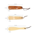 thumbnail image 3 of Solid Wood Shoehorn Carry Accessories Shoehorns for Old People Wear-resistant Helper 6 Pcs, 3 of 6