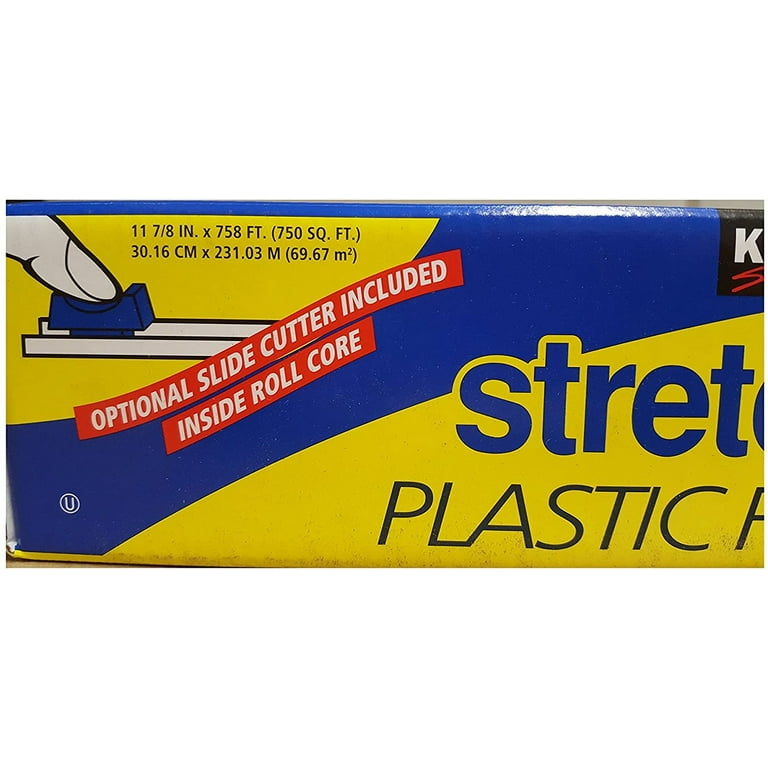 Kirkland Signature Stretch-Tite Plastic Wrap - 11 7/8 x 750 Square Feet - 2 Pack