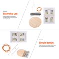thumbnail image 2 of LNGOOR Mini Loom Weaving Loops Knitting Kit Braiding Hair Machine Child, 2 of 8