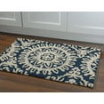 thumbnail image 6 of Linon Home DÃ©cor Trio Area Rug Collection, Gray and Blue, 1.83' x 2.83', 6 of 6