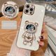 thumbnail image 1 of Funda De Oso Purpurina Para Motorola Moto G60 G50 5G G30 G20 G10 E20 E7 Con Qiucksand Space Shinning Star Bear Soporte Para Teléfono Gao Jiahui unisex, 1 of 2