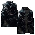 thumbnail image 3 of Chaleco de invierno de moda para hombre con estampado de veneno, cómodo y cálido, chaquetas casuales y versátiles, ropa para hombre, abrigos térmicos, 3 of 5