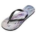 thumbnail image 2 of YAZAOOSummer Flip Flops Creatively Graceful Swans in Bloom Simple Beach Sandals, 2 of 8