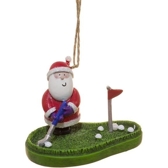 Cape Shore Santa Claus on The Putting Green Ornament