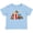 AE-Light Blue, variant on Movie Loving Bats with Popcorn and Soda Boys or Girls Baby T-Shirt