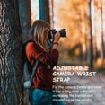thumbnail image 2 of FRCOLOR Camera wrist strap SLR DSLR Camera Wrist Strap Camera Anti-lost Safety Strap Quick Release Rope,14.96"X1.18"X0.2", 2 of 4