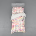 thumbnail image 2 of Ambesonne Watercolor Bedding Set 4 Pcs, Scattered Colors Art, Queen, Multicolor, 2 of 3