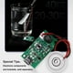 thumbnail image 4 of Greeniant Conveniente y fácil de usar, máquina de niebla ultrasónica, atomizador, transductor, atomizador, accesorios de placa de película Decoración del hábitat del terrario, 4 of 6