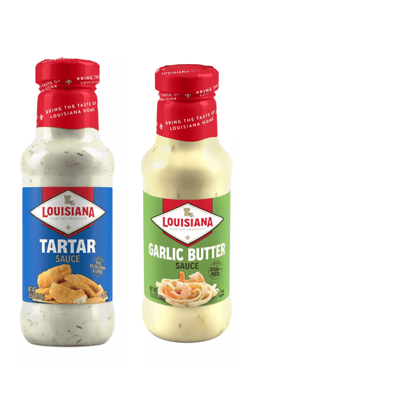 Louisiana Fish Fry Products Tartar Sauce&Louisiana Fish Fry Products Garlic Butter Sauce
