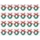 thumbnail image 1 of 24 mini guirnaldas navideñas decorativas colgantes, 1 of 6