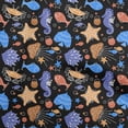thumbnail image 1 of oneOone Polyester Spandex Black Fabric Beach Sewing Craft Projects Fabric Prints By Yard 56 Inch Wide, 1 of 4