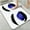 Glittery Purple Eyes, variant on 1pc Planets Comets Space Bathroom Rug Bathroom Decor and Accessories- Durable,Anti Slip,And Quick Drying,Suitable For Indoor/outdoor Use - Perfect For Bathrooms,Bedrooms,Kitchens