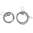 thumbnail image 1 of 2Pcs Stainless Steel Wire Ropes Practical Curtain Lanyard Hanging Wire Rope, 1 of 8