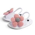 thumbnail image 2 of ZACPNCV Baby Soft Sole Walking Shoes Sunflower Design Newborn Crib Sandals Toddler Breathable First Walkers Summer, 2 of 7