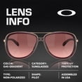 thumbnail image 4 of Oakley OO4129 Split Time Pilot Shaped Non-Polarized Sunglasses for Women - Includes Official Eyewear Kit - Crystal Raspberry Frame with G40 Black Gradient Lens, 4 of 6