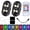 2PCS, variant on Luces LED Estroboscópicas Para Carro Car Lights Interior Wireless Under Glow for Ebike Motorcycles Trucks 8 Colors Type-C Rechargeable Light Remote Control Anti Collision Warning Lights