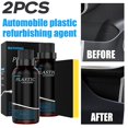 thumbnail image 1 of 1/2pcsCar Plastic Restorer Automobile Plastic Refreshing Coating Agent Dustproof Plastic Leather Parts Refurbish Agent, 1 of 5
