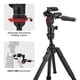 thumbnail image 5 of Trípode Manfrotto Befree GT PRO de aluminio de 4 secciones negro, 5 of 8