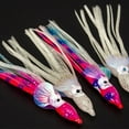 thumbnail image 2 of Greeniant Cebos de de calamar con branquias Calamar Lure Bass Equipment Bajo el agua Luminoso Night Light White 10cm Type3 NO3 Greeniant  OD024497-06, 2 of 6