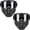 2pcs * Gray, variant on Detachable Full Face Goggle Mask Shield for Adults Grass Cutting Goggles Gear Masks Men Personal Equipment