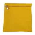 thumbnail image 2 of Bolsillo lateral cosido con cremallera Instalación fácil y segura Lona Resistente Bolsa de almacenamiento para móvil Bolsillos interiores para abrigos amarillo, 2 of 5