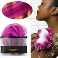 thumbnail image 2 of African Net Sponge Authentic - Exfoliating Net Sponge Real African Exfoliating Sponge with Knots - African Net Washcloths for Body Scrubber Exfoliator - Back Scrub for Shower, 45 Inch, Red, 2 of 8