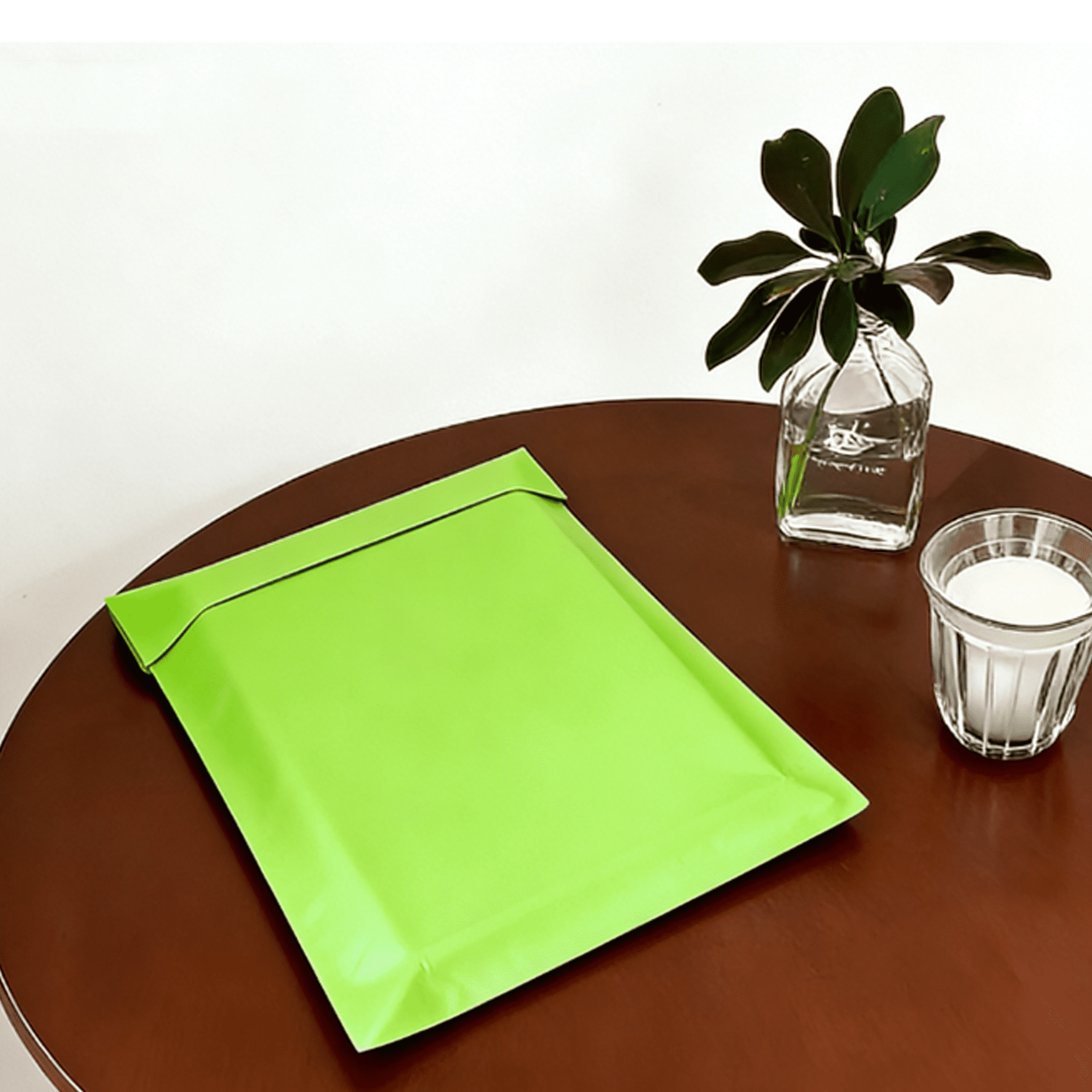 Yookia 12x15.5 Inch Poly Mailers 500 Pcs – Tear-Proof, Self-Sealing, Waterproof Shipping Bags for Clothing & E-commerce Packaging (Green)