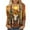 Multicolor-7, variant on Plus Size Blouses for Women 3/4 Sleeve Top Lightweight Oversized Crewneck African Print Casual Clothes