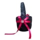 thumbnail image 1 of Cesta de Boda Elegante para Flores Canasta Decorativa de Tela Organizador para Recuerdos Porta Flores con Asa Adecuada para Celebración Boda Reunión, 1 of 9