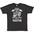 thumbnail image 3 of Inktastic Old Man Tractor T-Shirt, 3 of 5