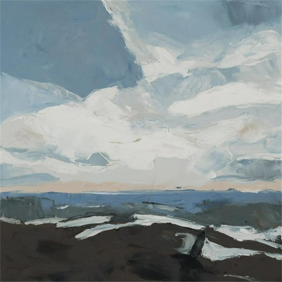 Giant Art 72x72 Retreat Fine Art Giant Canvas Print in Multi-Color