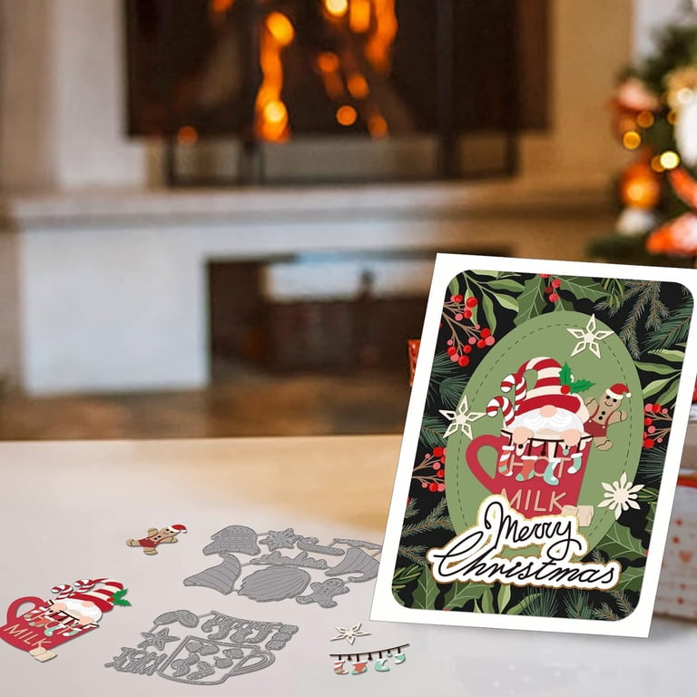 Christmas Tree Frame Metal Cutting Die - DIY Stencil For Scrapbooking, Greeting Cards & Paper Crafts