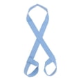 thumbnail image 4 of MasteelfCA Tapis de Yoga en Coton Réglable avec Sangle, Tapis d'Exercice, Sangle de Transport (Bleu Clair), 4 of 7