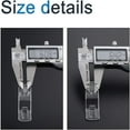 thumbnail image 3 of CUITING Clear Plastic Locking Shelf Support Pegs  Fits 5/16” Diameter Hole  5/8” Shelf  30 Pack, 3 of 6