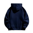 thumbnail image 4 of Dovford Mens Zip Up Y2K Hoodies Long Sleeve Fall Oversized Casual Drawstring Drop Shoulder Sweatshirts Jacket with Pocket, 4 of 7
