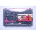 thumbnail image 3 of Ratcheting Screwdriver/T-Rex Tool 83 Piece Custom Box Set -  Ergonomic Handle Hot Pink, 3 of 8