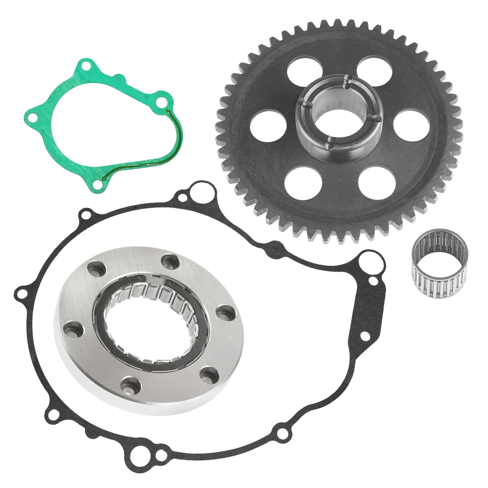 Starter Clutch & Gear Idler W/ Gaskets For Yamaha YFM660R Raptor 660R