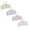 Pink 1PCS & White 1PCS & Light Gray 1PCS & Beige 1PCS, variant on LRen Girls Training Bras 10-12 Years Old Seamless Stretchy Training Bras Girl Wireless Breathable Cami Bralettes Solid Color Light Padded Cami Training Light Sports Kids Bras for Girls