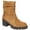 Cognac/Suede, variant on Bella Vita Womens Hattie Faux Suede/Leather Casual Ankle Boots