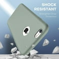 thumbnail image 4 of CellEver Slim Shockproof Silicone Cell Phone Case for Apple iPhone 6 / 6S, Mint, 4 of 8