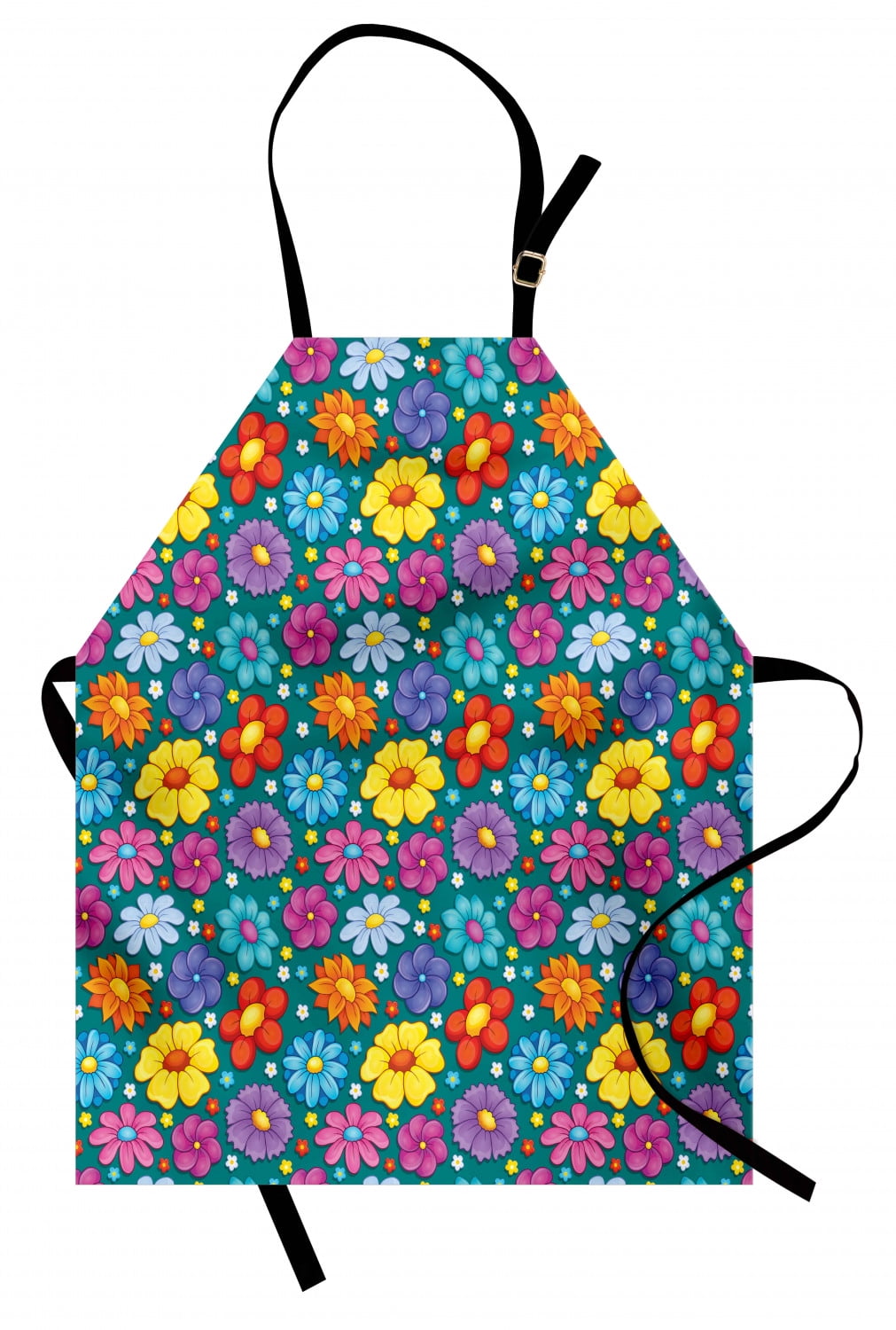 Kids Apron Flowering Spring Freshness Cute Childish Nursery Playroom