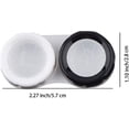 thumbnail image 2 of BesYouSel 10 Pack Contact Lens Case Plastic Contact Lens Box Holder Pocket Portable Mini Contact Lens Case Make up Beauty Pupil Storage Box Easy Carry for Outdoor Travel, 2 of 7