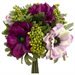 thumbnail image 2 of Allstate Anemone and Berry Artificial Bouquet Bundle - 10.5" - Purple, 2 of 2