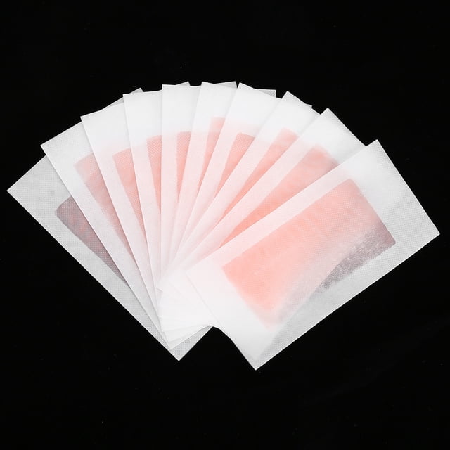 Depilatory Wax Paper, Reliable Hair Removal Wax Paper, Practical Flexible Durable Comfortable Stable Delicate Areas For Sensitive Skin Face Armpit