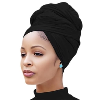 Head Wraps for Black Women Stretch Turban Headwraps Scarf  display picture 1