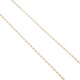 thumbnail image 3 of Cadena Collar Ametrinaa Valentina Estrella Tritono 2.5mm Unisex 45cm Oro Italiano 10k CS10K0064, 3 of 5